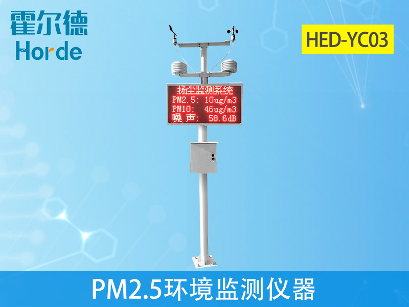 環境中的PM2.5怎么檢測